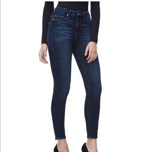 Good American “Good Legs” high waisted skinny jean